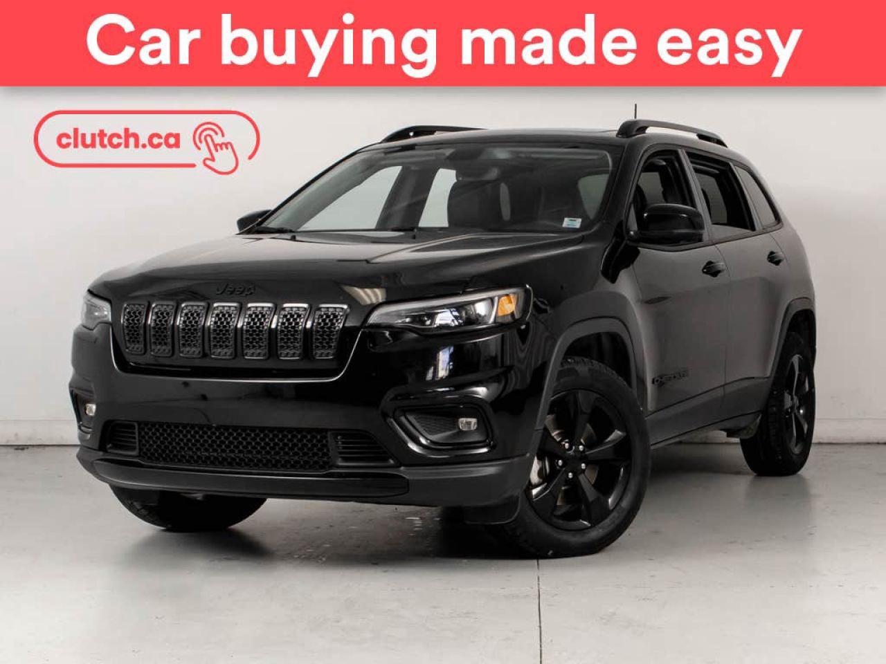 Used 2022 Jeep Cherokee Altitude 4x4 w/ Apple CarPlay, Heated Front Seats, Rearview Cam for sale in Bedford, NS