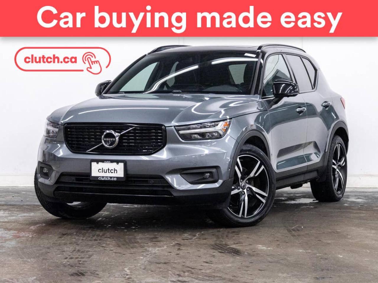 Used 2019 Volvo XC40 T5 R-Design AWD w/ Apple CarPlay & Android Auto, Front Heated Seats, Power Moonroof for sale in Toronto, ON
