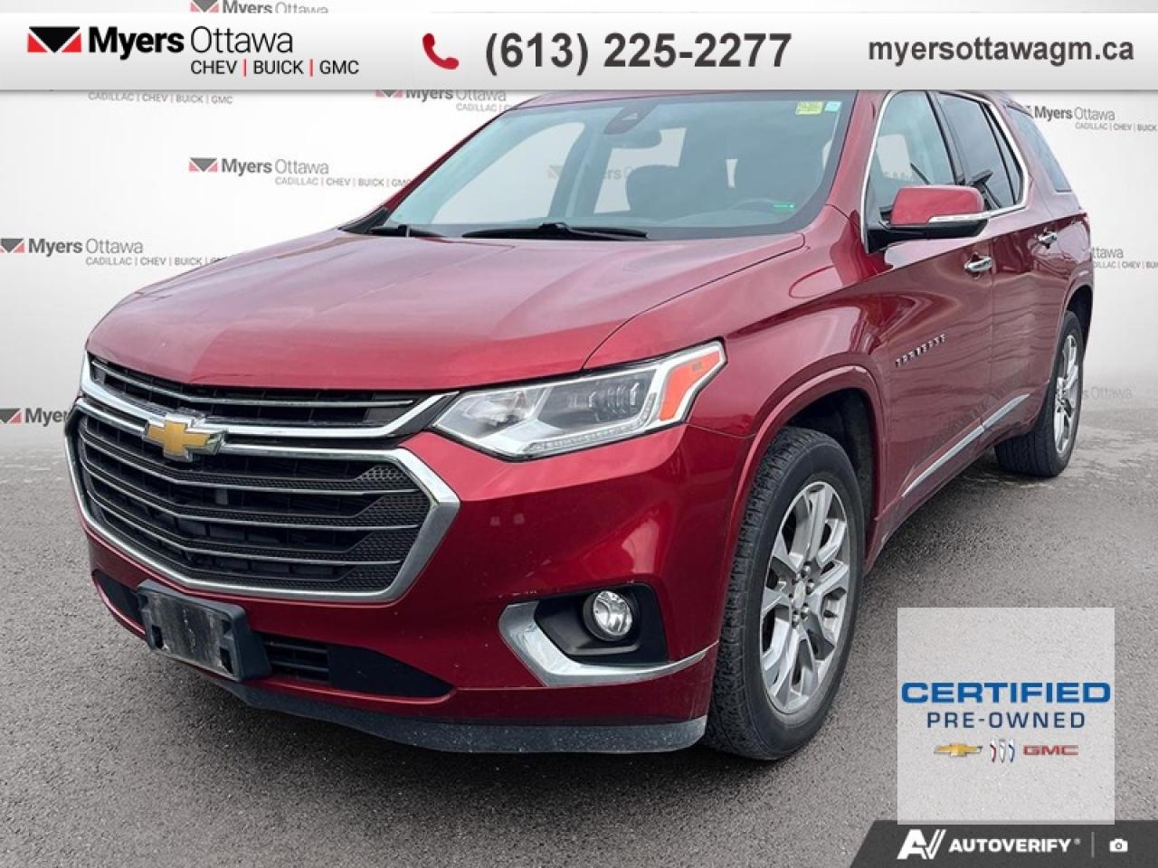 Used 2018 Chevrolet Traverse Premier  PREMIER, AWD, DUAL SUNROOF, LEATHER for sale in Ottawa, ON
