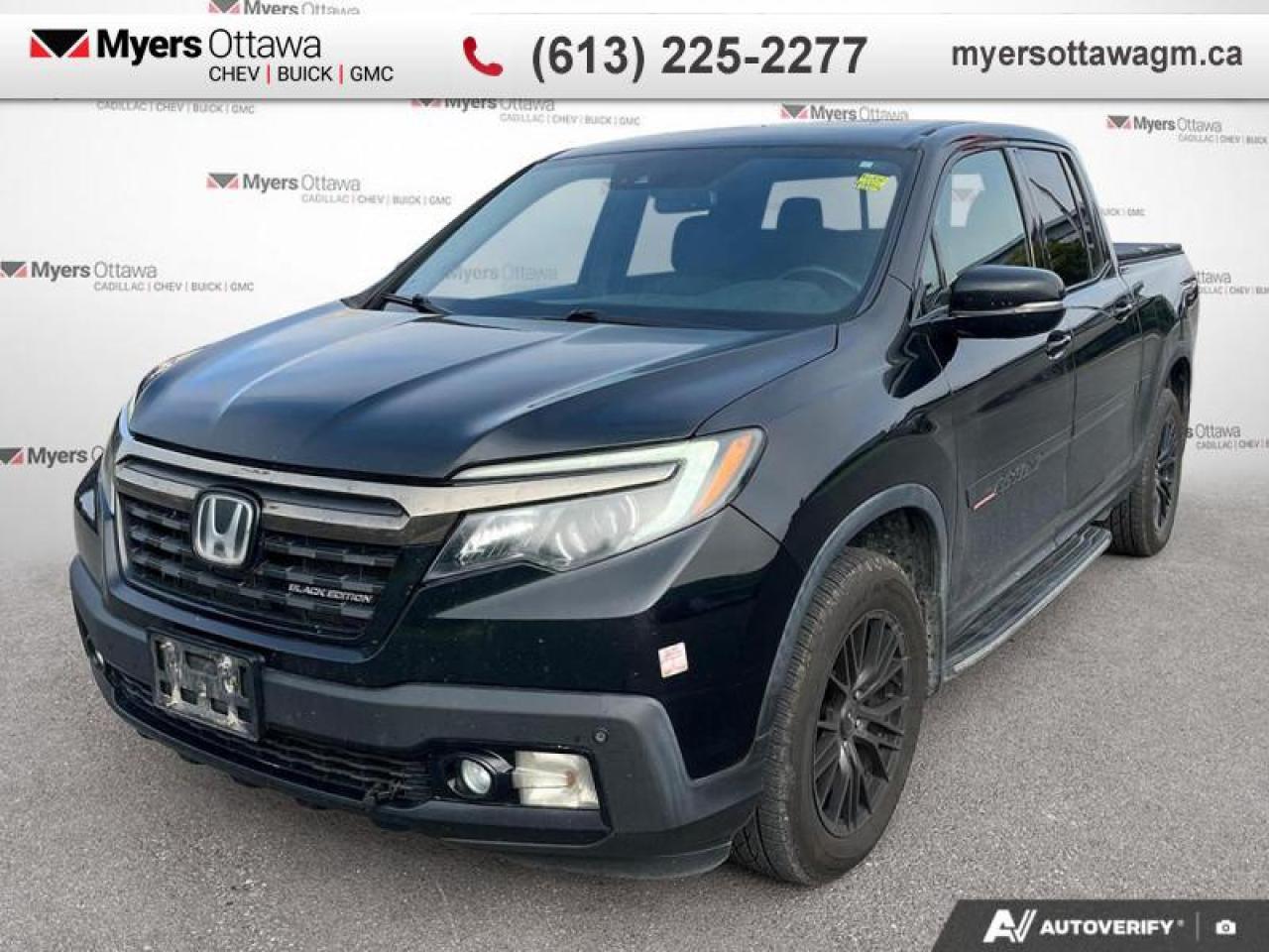 Used 2017 Honda Ridgeline Black Edition  RIDGELINE BLACK EDITION, SUNROOF, LEATHER for sale in Ottawa, ON