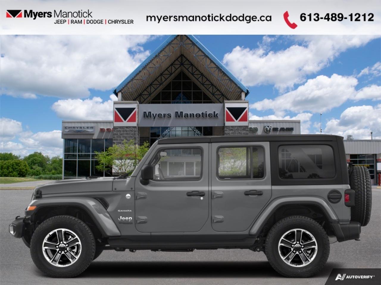 Used 2021 Jeep Wrangler Altitude Unlimited  -  4G Wi-Fi for sale in Ottawa, ON
