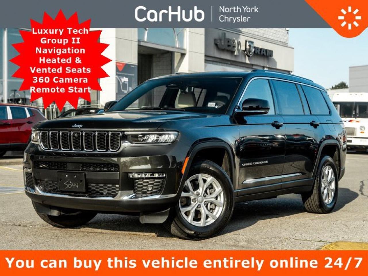 Used 2023 Jeep Grand Cherokee L Limited Luxury Tech Group II Navi Heated Vented Seats for sale in Thornhill, ON