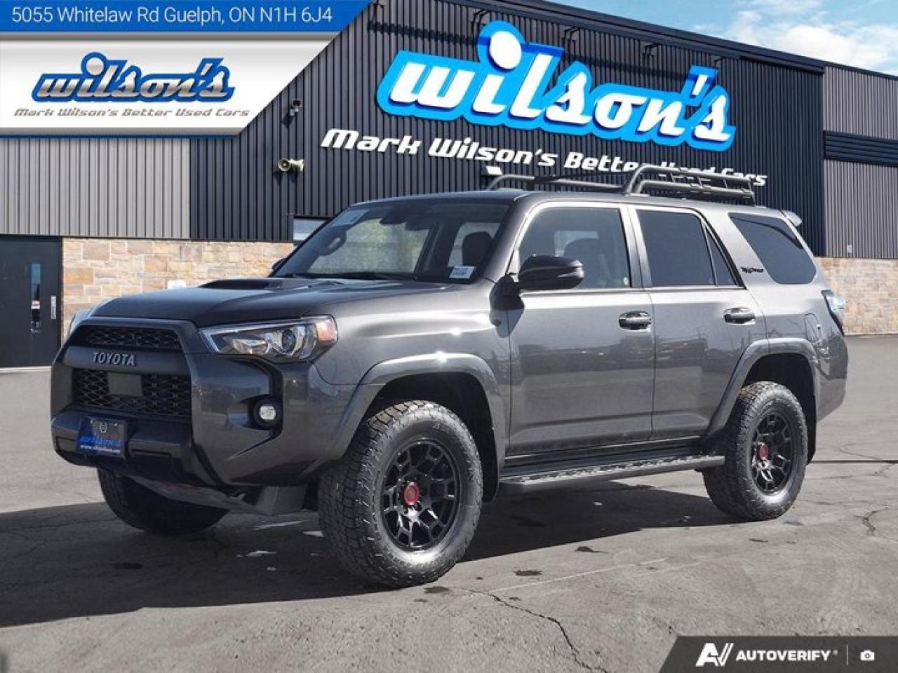Used 2021 Toyota 4Runner TRD Pro | Leather | Sunroof | Nav | Adaptive Cruise | JBL Audio | Crawl Control | CarPlay & More ! for sale in Guelph, ON