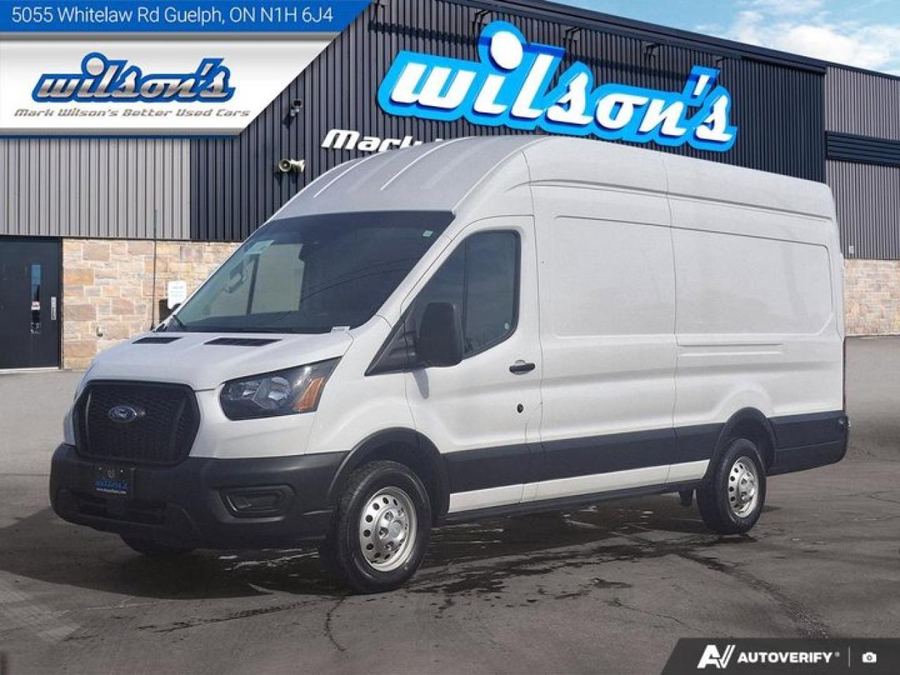 Used 2024 Ford Transit Cargo Van | AWD | HiRoof | Extended Length | Rear Camera | and More ! for sale in Guelph, ON