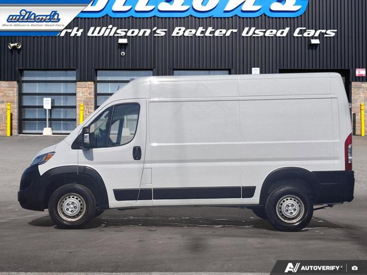 2024 RAM Cargo Van ProMaster High Roof | Adaptive Cruise | Window Partition | CarPlay + Android | Pwr Fold Mirrors | Camera Photo