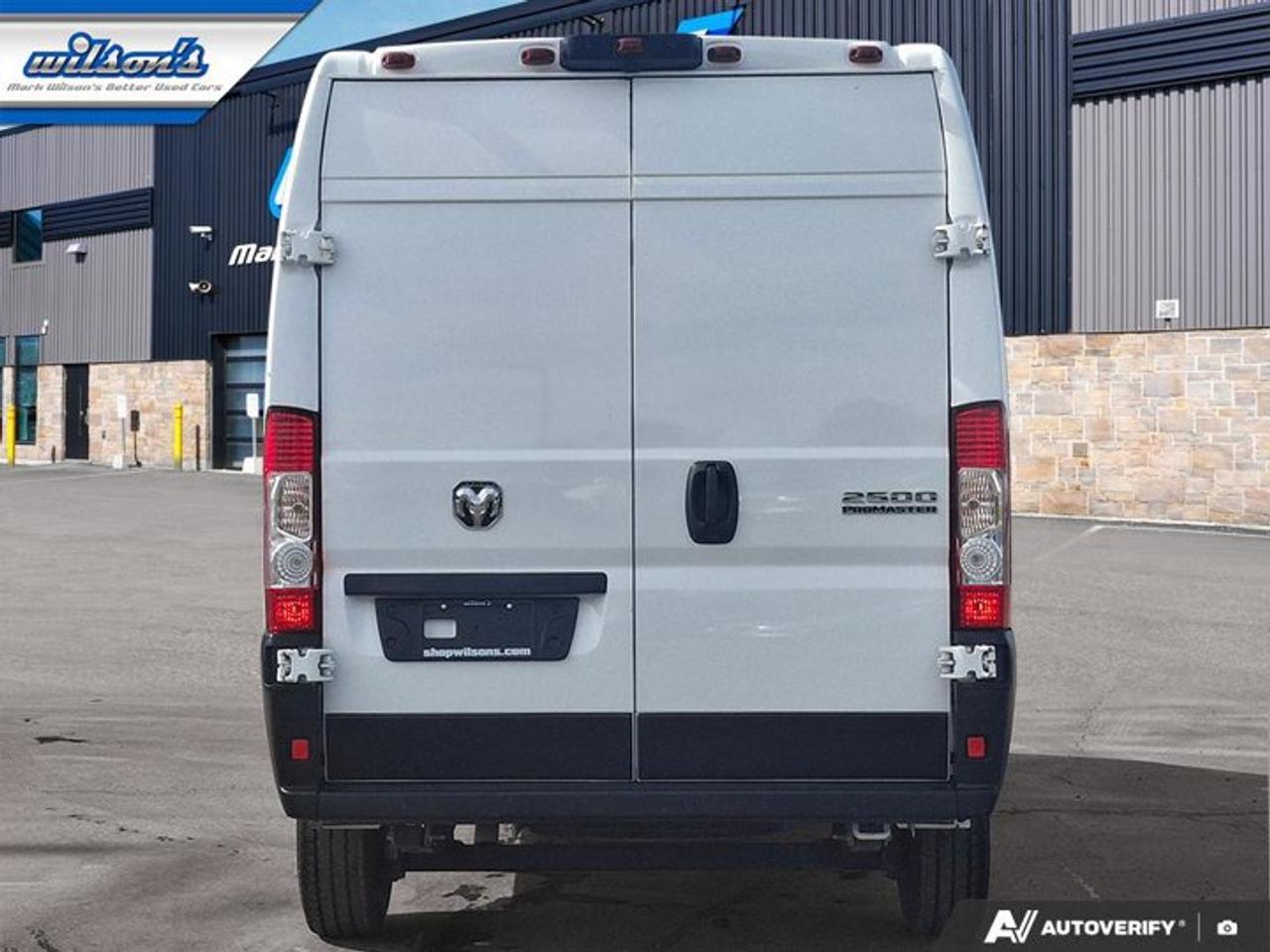 2024 RAM Cargo Van ProMaster High Roof | Adaptive Cruise | Window Partition | CarPlay + Android | Pwr Fold Mirrors | Camera Photo