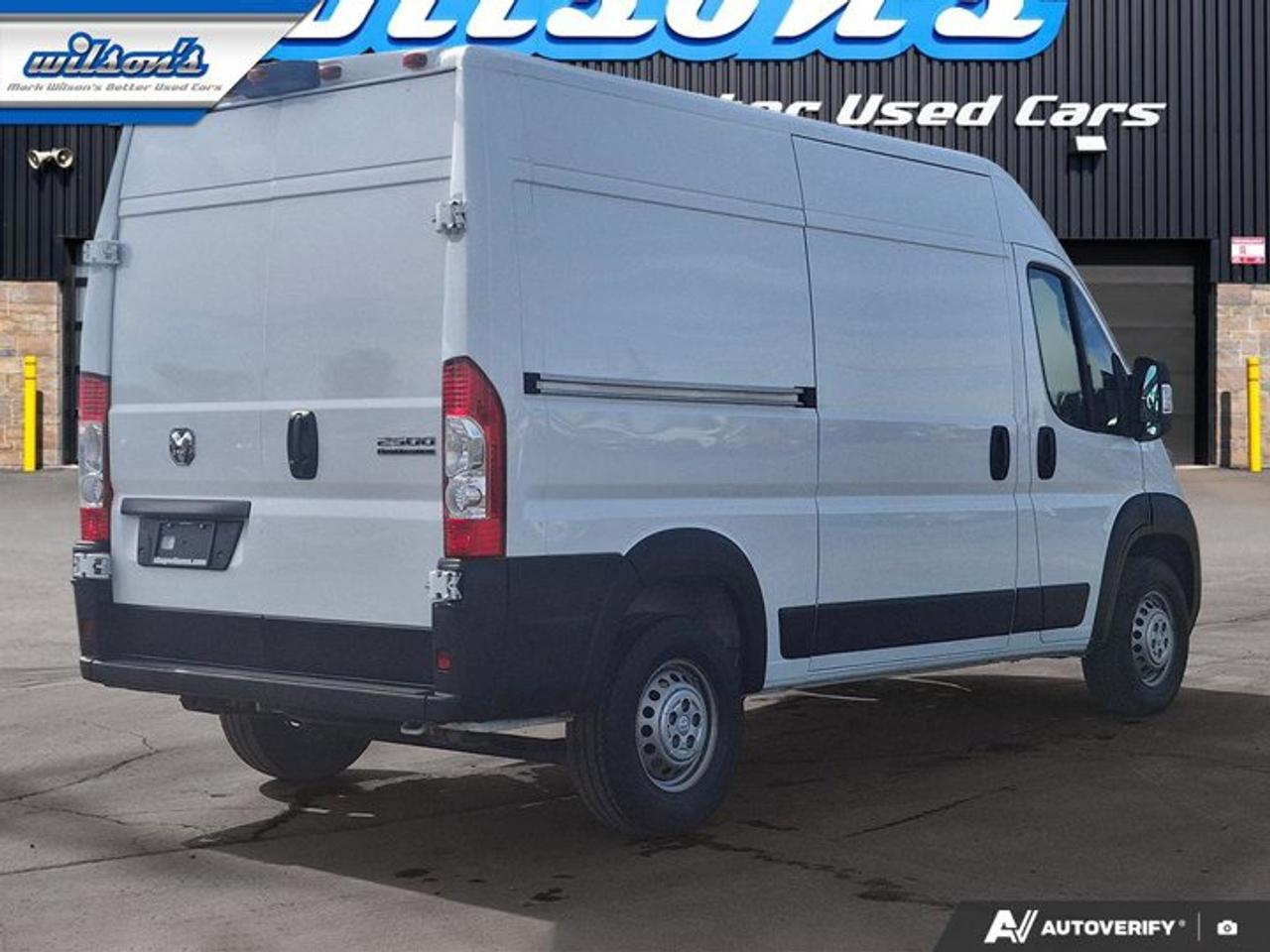 2024 RAM Cargo Van ProMaster High Roof | Adaptive Cruise | Window Partition | CarPlay + Android | Pwr Fold Mirrors | Camera Photo