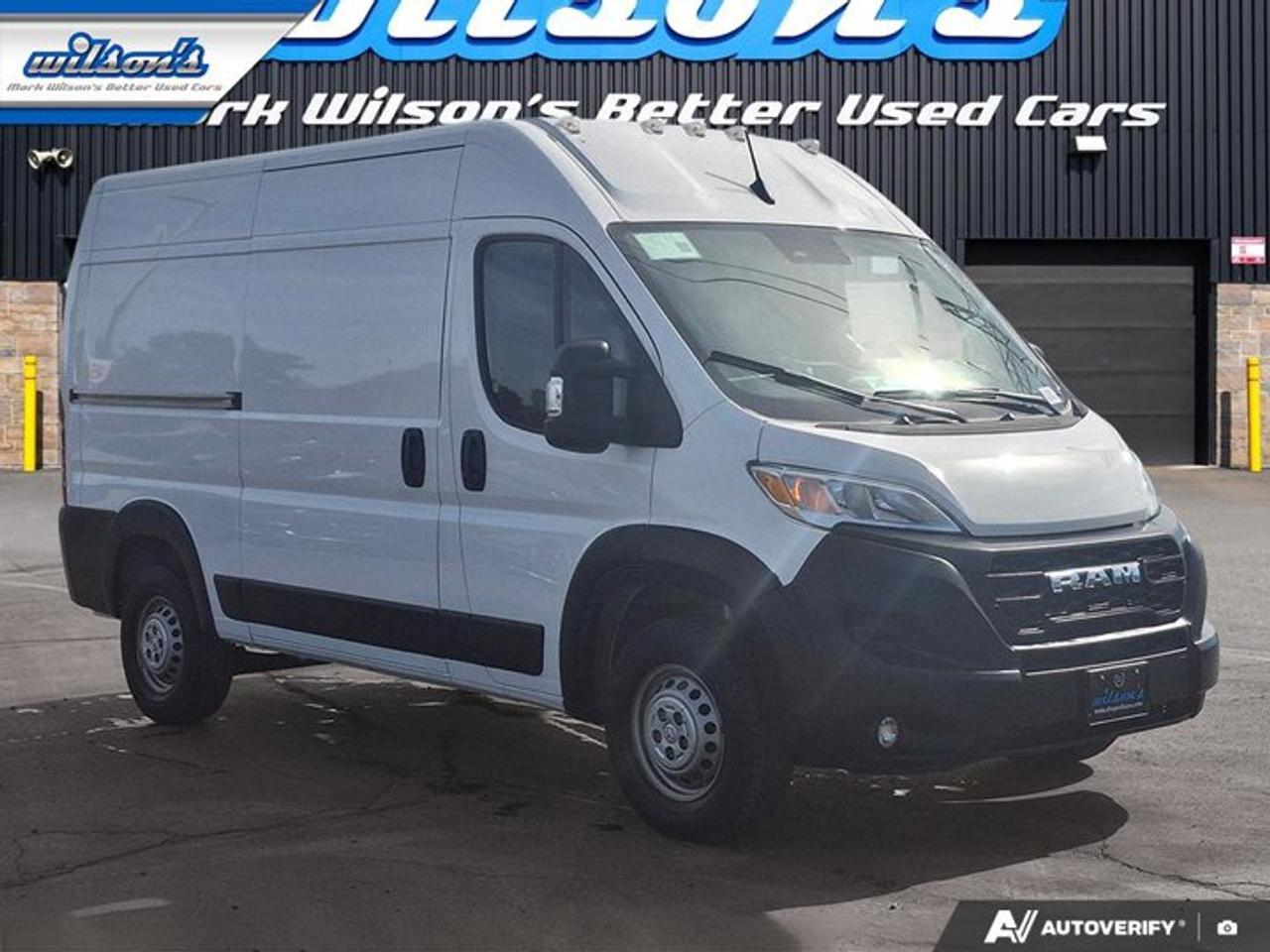 2024 RAM Cargo Van ProMaster High Roof | Adaptive Cruise | Window Partition | CarPlay + Android | Pwr Fold Mirrors | Camera Photo