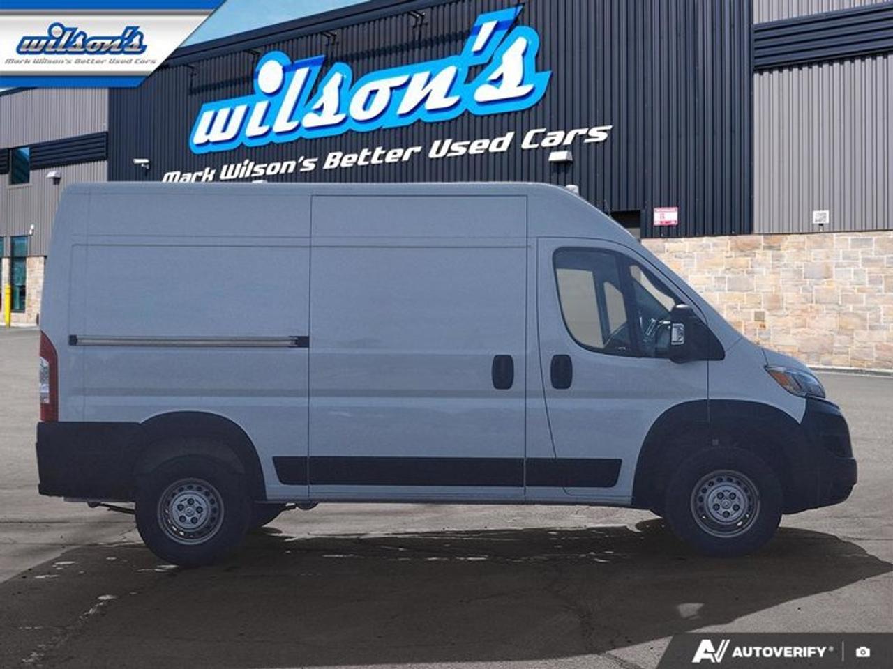 2024 RAM Cargo Van ProMaster High Roof | Adaptive Cruise | Window Partition | CarPlay + Android | Pwr Fold Mirrors | Camera Photo