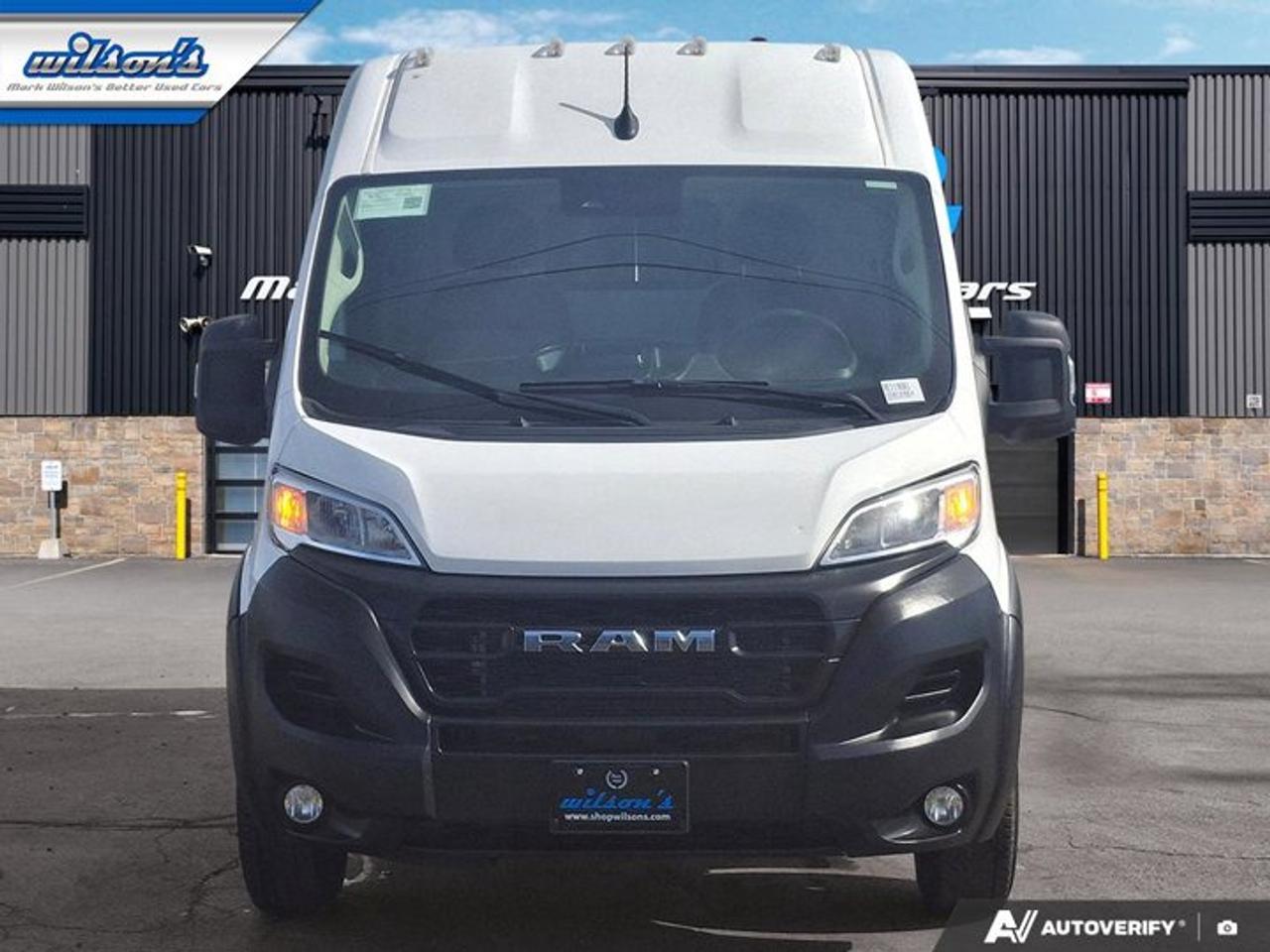 2024 RAM Cargo Van ProMaster High Roof | Adaptive Cruise | Window Partition | CarPlay + Android | Pwr Fold Mirrors | Camera Photo