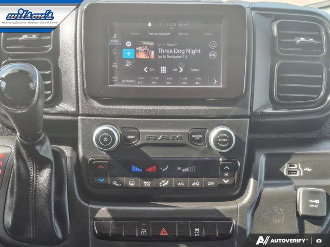 2024 RAM Cargo Van ProMaster High Roof | Adaptive Cruise | Window Partition | CarPlay + Android | Pwr Fold Mirrors | Camera Photo