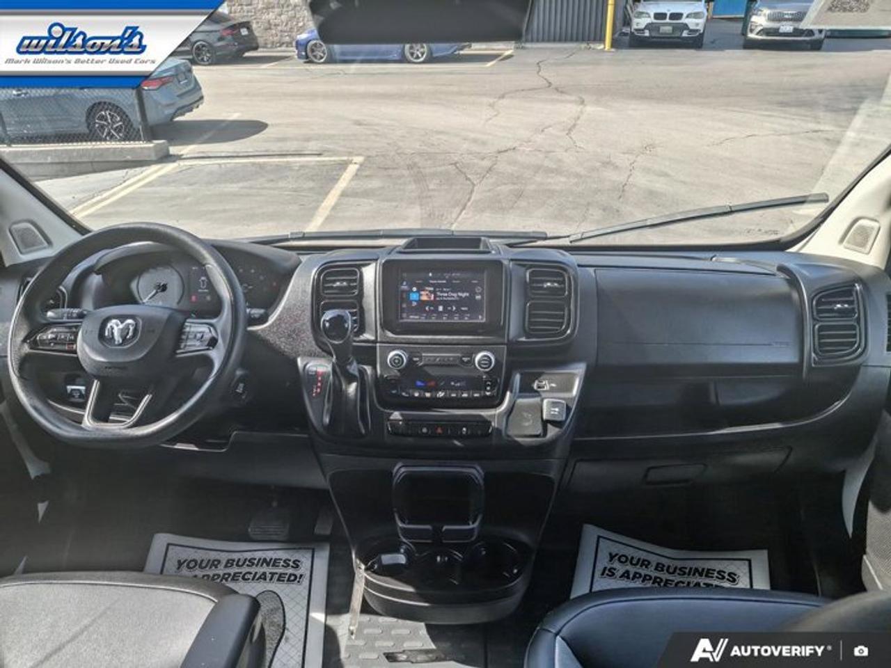 2024 RAM Cargo Van ProMaster High Roof | Adaptive Cruise | Window Partition | CarPlay + Android | Pwr Fold Mirrors | Camera Photo