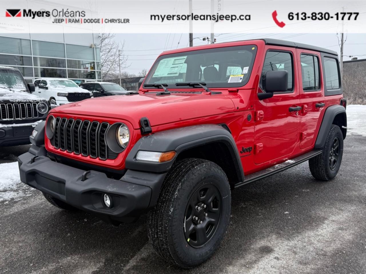 2026 Jeep Wrangler Sport  - Freedom Top - $174.13 /Wk Photo