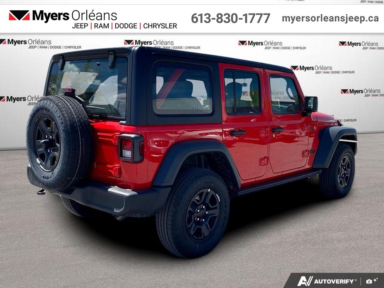 2026 Jeep Wrangler Sport  - Freedom Top - $172.70 /Wk Photo