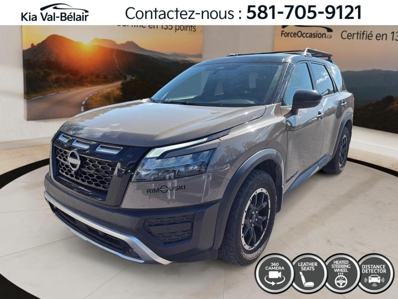 Used 2023 Nissan Pathfinder ROCK CREEK *4X4 *V6 *295HP *CUIR *BI-ZONE *CAMERA 360° for sale in Québec, QC
