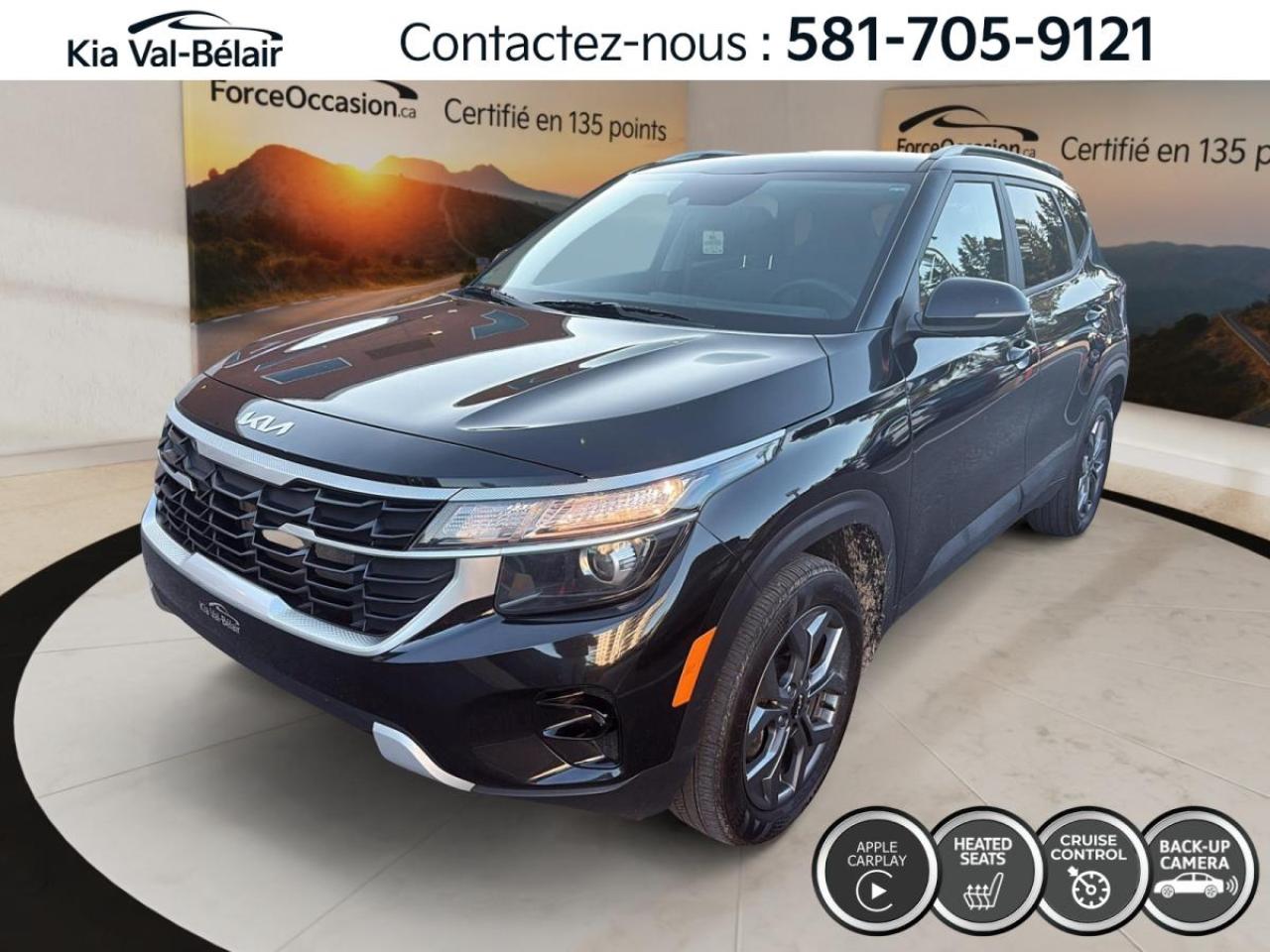 Used 2024 Kia Seltos LX *AWD *CRUISE *CAMERA *CARPLAY *SIEGES CHAUFF for sale in Québec, QC