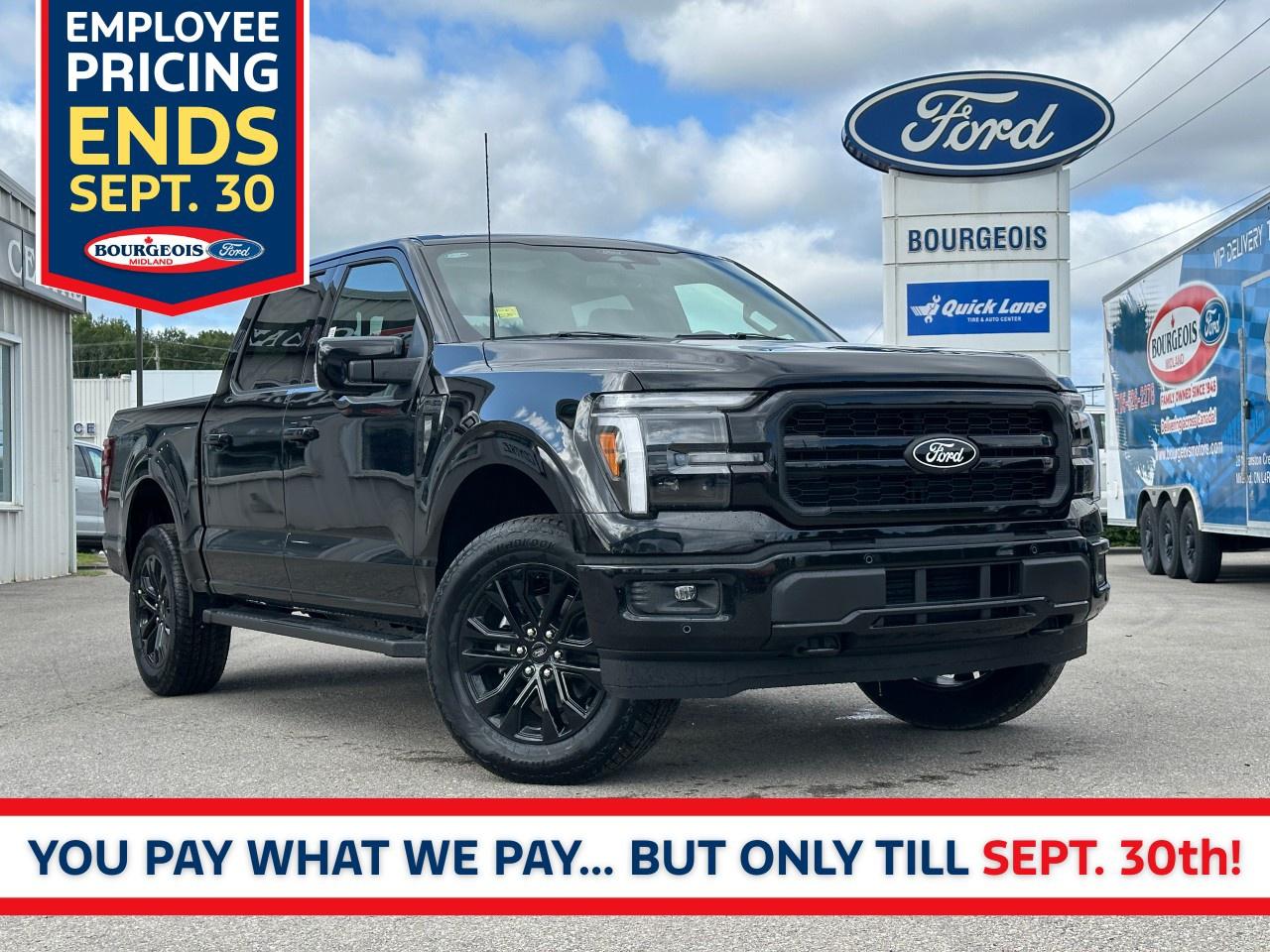 New 2025 Ford F-150 Lariat 4WD SuperCrew 5.5' Box for sale in Midland, ON