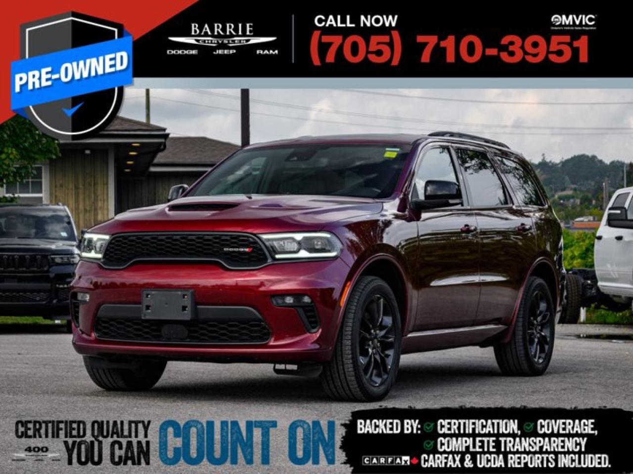 Used 2022 Dodge Durango GT for sale in Barrie, ON