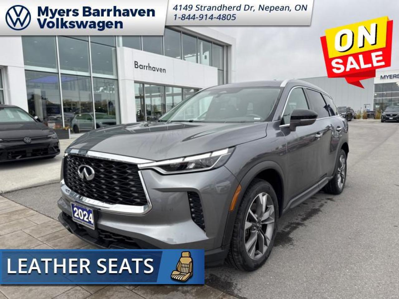 Used 2024 Infiniti QX60 LUXE  - Leather Seats for sale in Nepean, ON