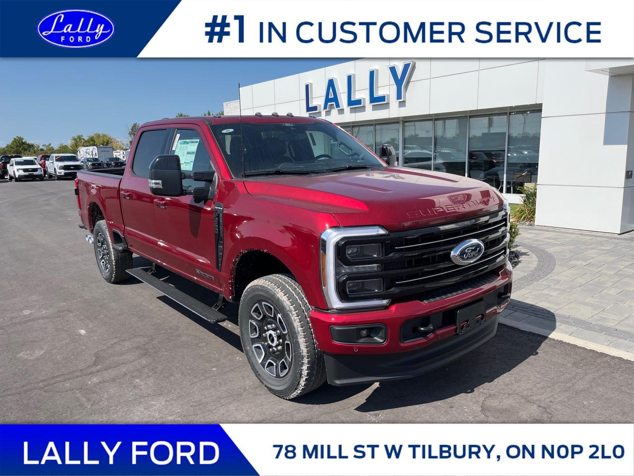 New 2026 Ford F-250 Platinum for sale in Tilbury, ON