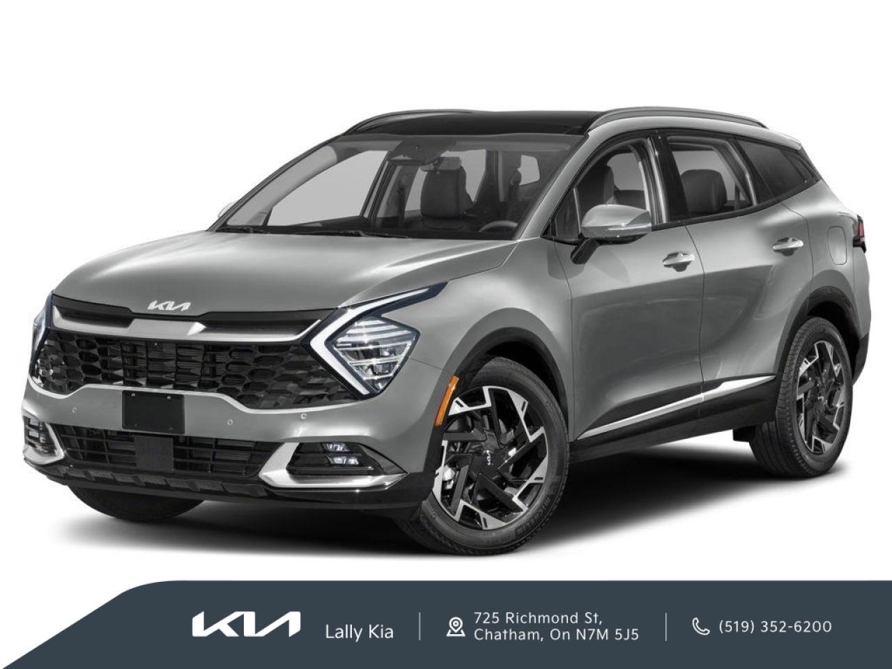 Used 2023 Kia Sportage EX Premium w/Red Interior New Arrival | Lease Return | AWD | Leather | Roof | Nav for sale in Chatham, ON
