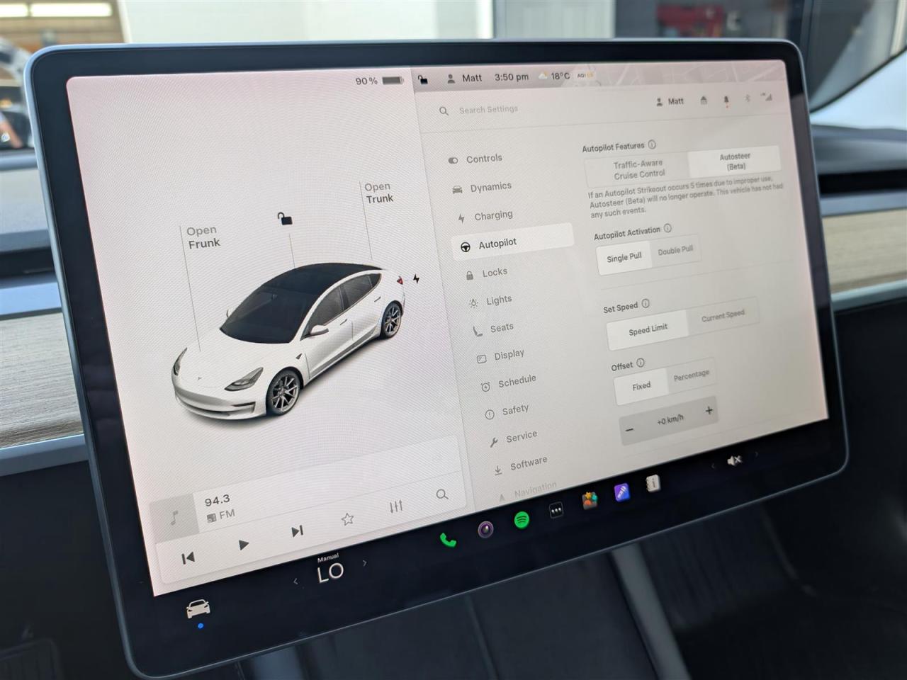 2021 Tesla Model 3 STANDARD RANGE PLUS