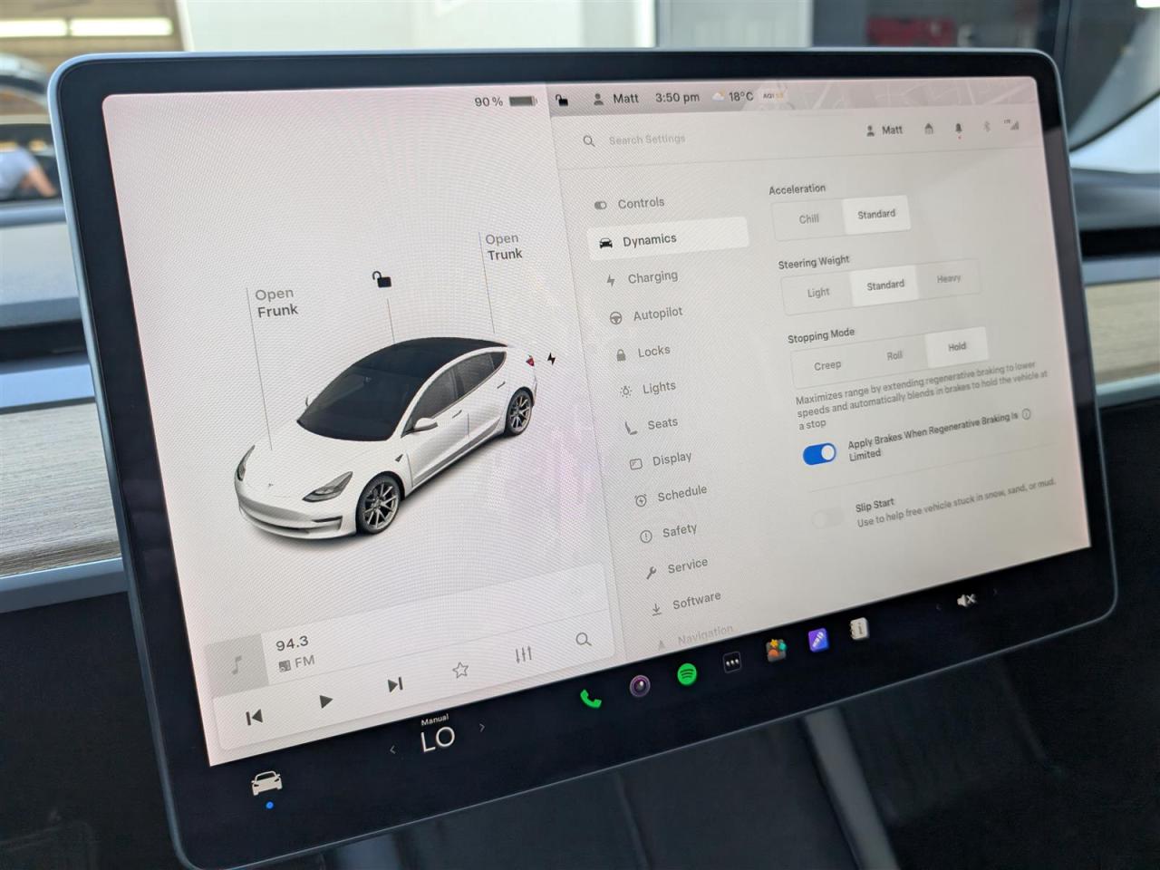 2021 Tesla Model 3 STANDARD RANGE PLUS