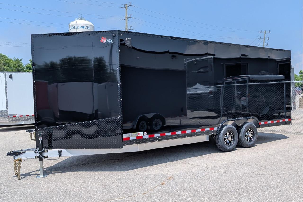 2025 Canadian Trailer Company 8.5x20 V-Nose Cargo Trailer Aluminum Tandem Axle