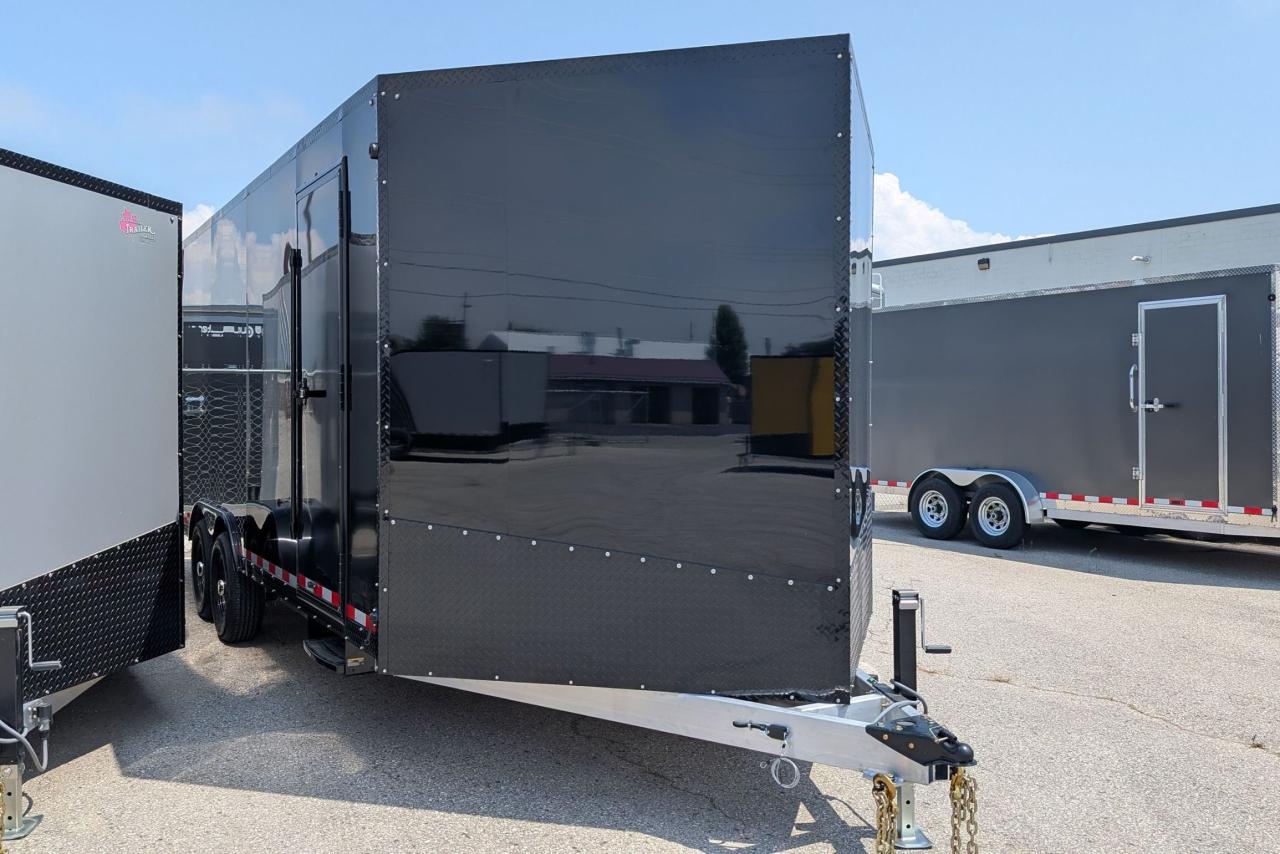 2025 Canadian Trailer Company 8.5x20 V-Nose Cargo Trailer Aluminum Tandem Axle