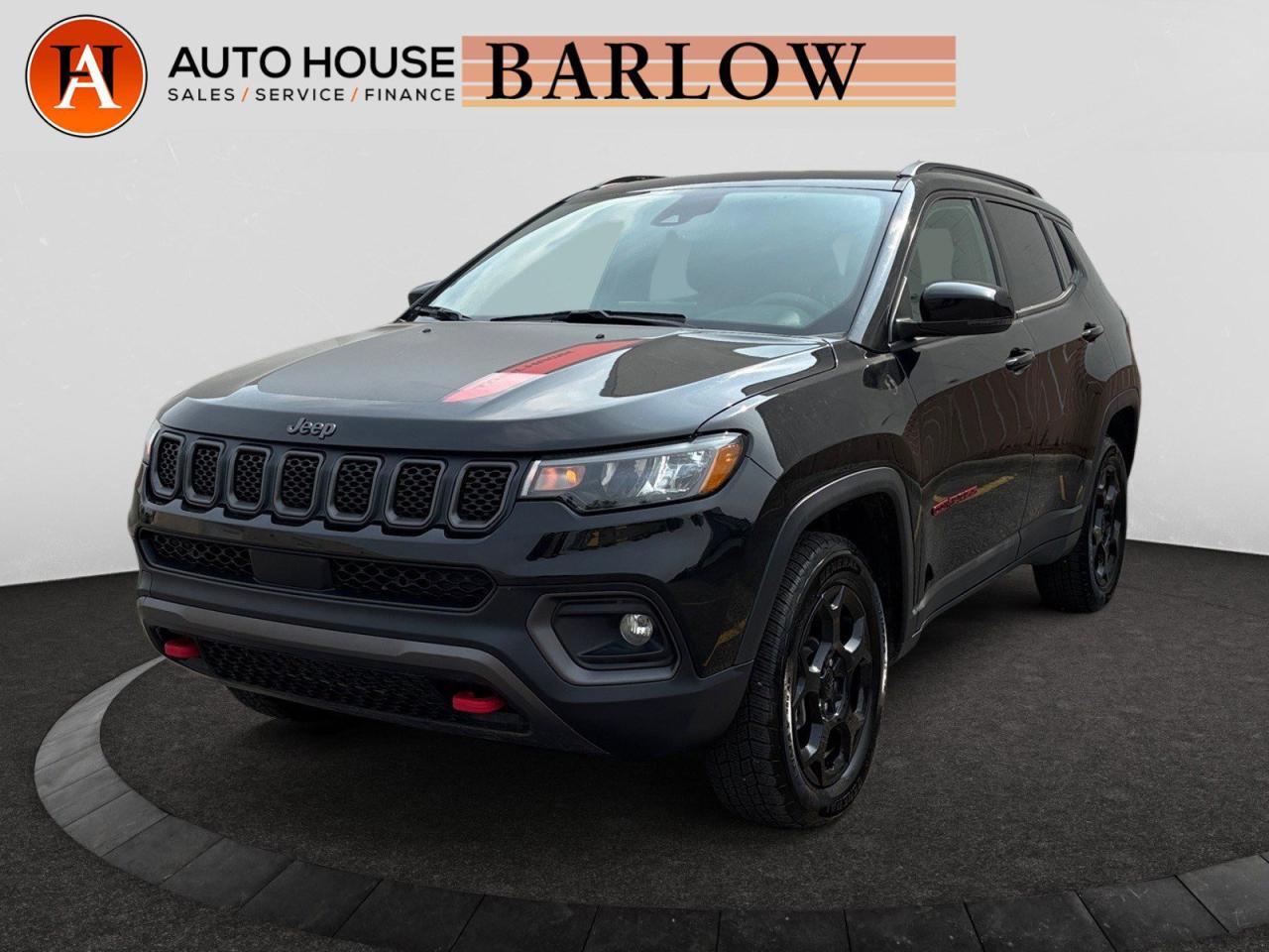 Used 2023 Jeep Compass Trailhawk 4X4 BACKUP CAMERA PANO ROOF NAVI LANE ASSIST PARK ASSIST for sale in Calgary, AB