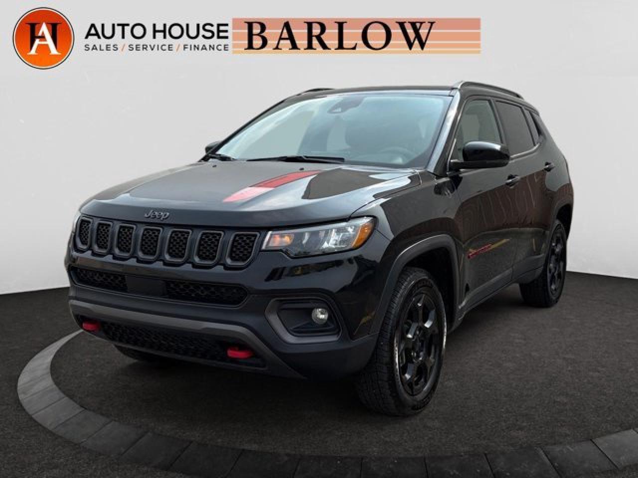 2023 JEEP COMPASS TRAILHAWK 4X4 WITH 45625 KMS, PANOROMIC ROOF, BACKUP CAMERA, LANE ASSIST, PARK ASSIST, DRIVE MODES, ANDROID AUTO, BLUETOOTH, USB/AUX, HEATED STEERING WHEEL, HEATED MIRRORS, HEATED SEATS, LEATHER SEATS, NAVIGATION, REMOTE START, AUTO STOP/START, PUSH BUTTON START, AND MORE!.ALL CREDIT ACCEPTED!One month at a job? Bankruptcy? New to Canada? Collections? Student or work visas? Previous repossessions? Good or bad credit? Weve got you covered! Get pre-approved today at www.autoshouse.com!What We Offer:*Low Bi-Weekly Payments*Instant Approvals*Credit Consolidation*Employment Insurance*Negative Equity CoverageOperating Hours:Mon-Thurs: 10 am -- 8 pmFri-Sat: 10 am -- 6 pmCall 403-263-4446! All vehicles come with a full mechanical fitness assessment.CARFAX IS AVAILABLE TO THE CONSUMER.Referral Program:Refer friends and family and earn $500 for each referral!AMVIC Licensed DealerAfter a credit check, we can determine payments, APR, terms, and interest rates based on your credit (O.A.C). Individual credit will affect bi-weekly payments and the total cost of credit . Newer Vehicles May Come With Apple Carplay, Android Auto. Similar to Chevrolet, GMC, Honda, Toyota, Cadillac, Nissan, Ford, Volvo 2007, 2008, 2009, 2010, 2011, 2012, 2013, 2014, 2015, 2016, 2017, 2018Location: 2404 23rd Ave. N.E. Calgary AB, T2E 8J4All photos are of the vehicle featured in the advertisement.