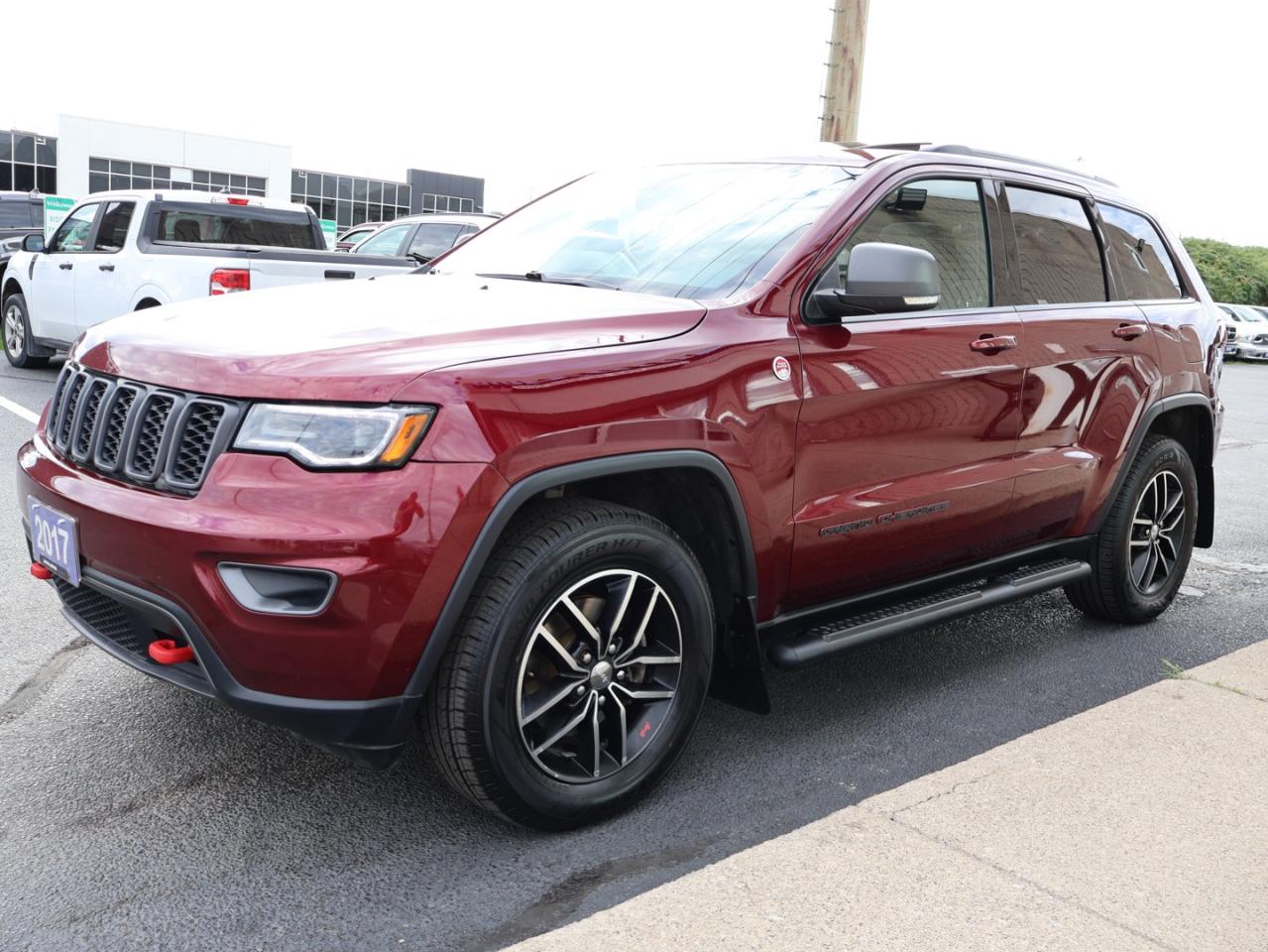 2017 Jeep Grand Cherokee V6 TRAILHAWK 4WD CERTIFIED *ACCIDENT FREE* CAMERA NAV BLUETOOTH LEATHER HEAT/COOL LEATHER DUEL SUNROOF CRUISE ALLOYS - Photo #3