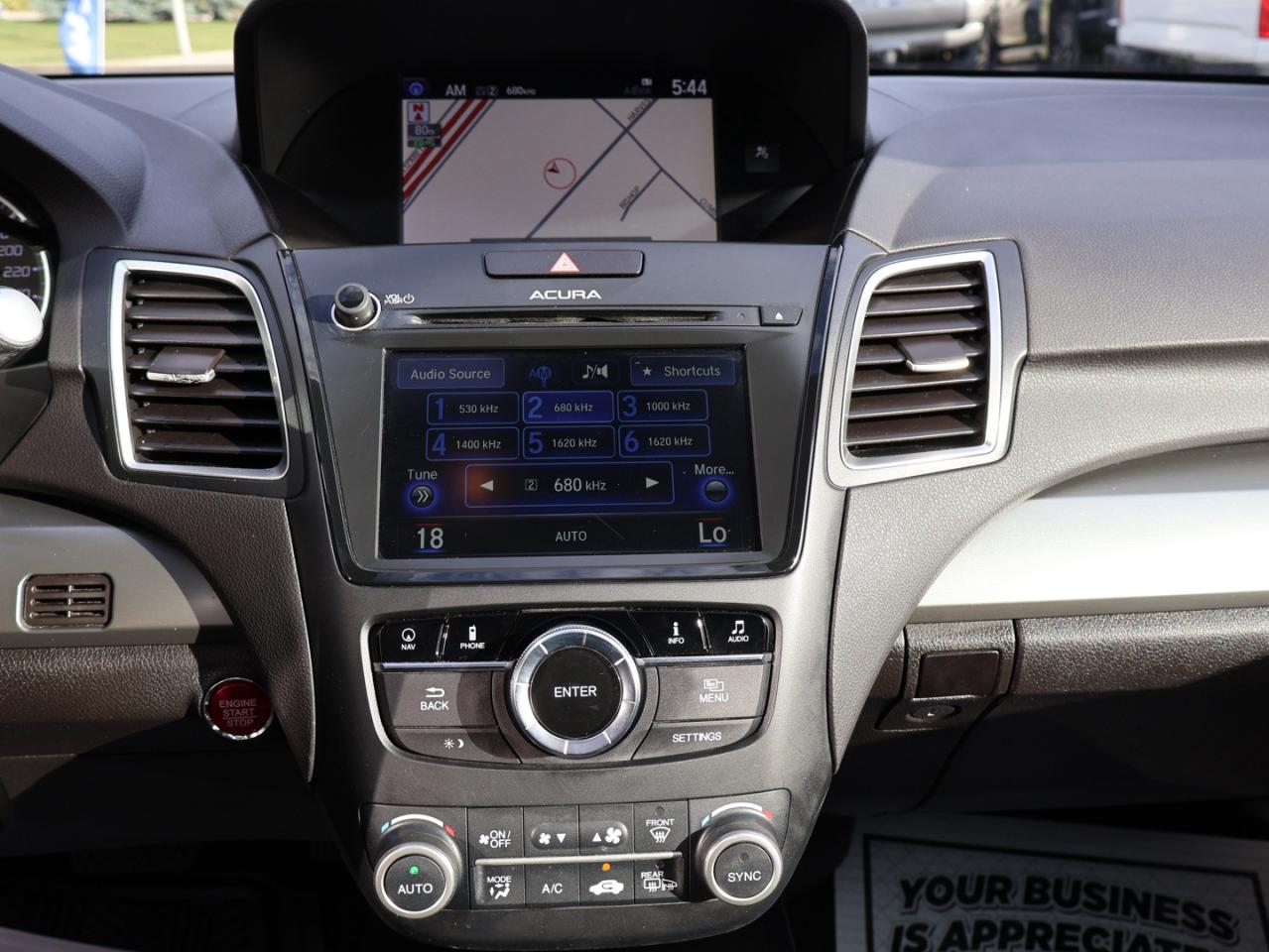 2017 Acura RDX TECH AWD CERTIFIED *ACCIDENT FREE*ACURA MAINTAIN* NAV CAMERA BLUETOOTH LEATHER HEATED SUNROOF CRUISE ALLOYS - Photo #30