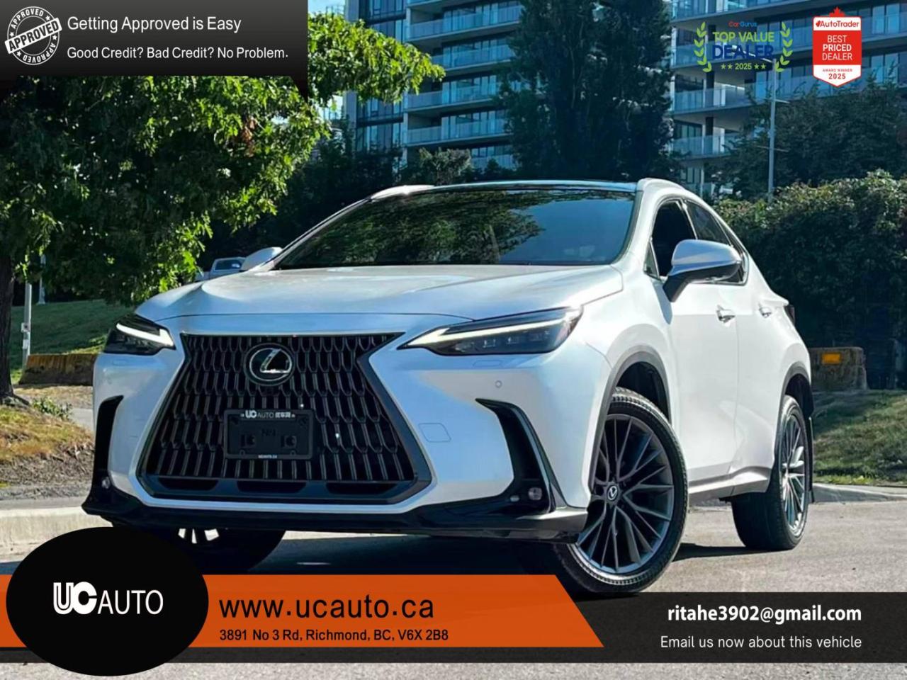 Used 2022 Lexus NX NX 350 AWD/ ULTRA LUXURY/ NO ACCIDENT/ BC LOCAL for sale in Richmond, BC