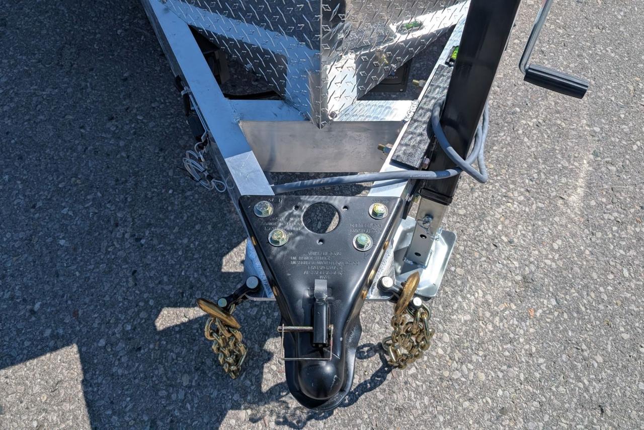 2025 Canadian Trailer Company 7x14 V Nose Cargo Trailer Aluminum Tandem Axle