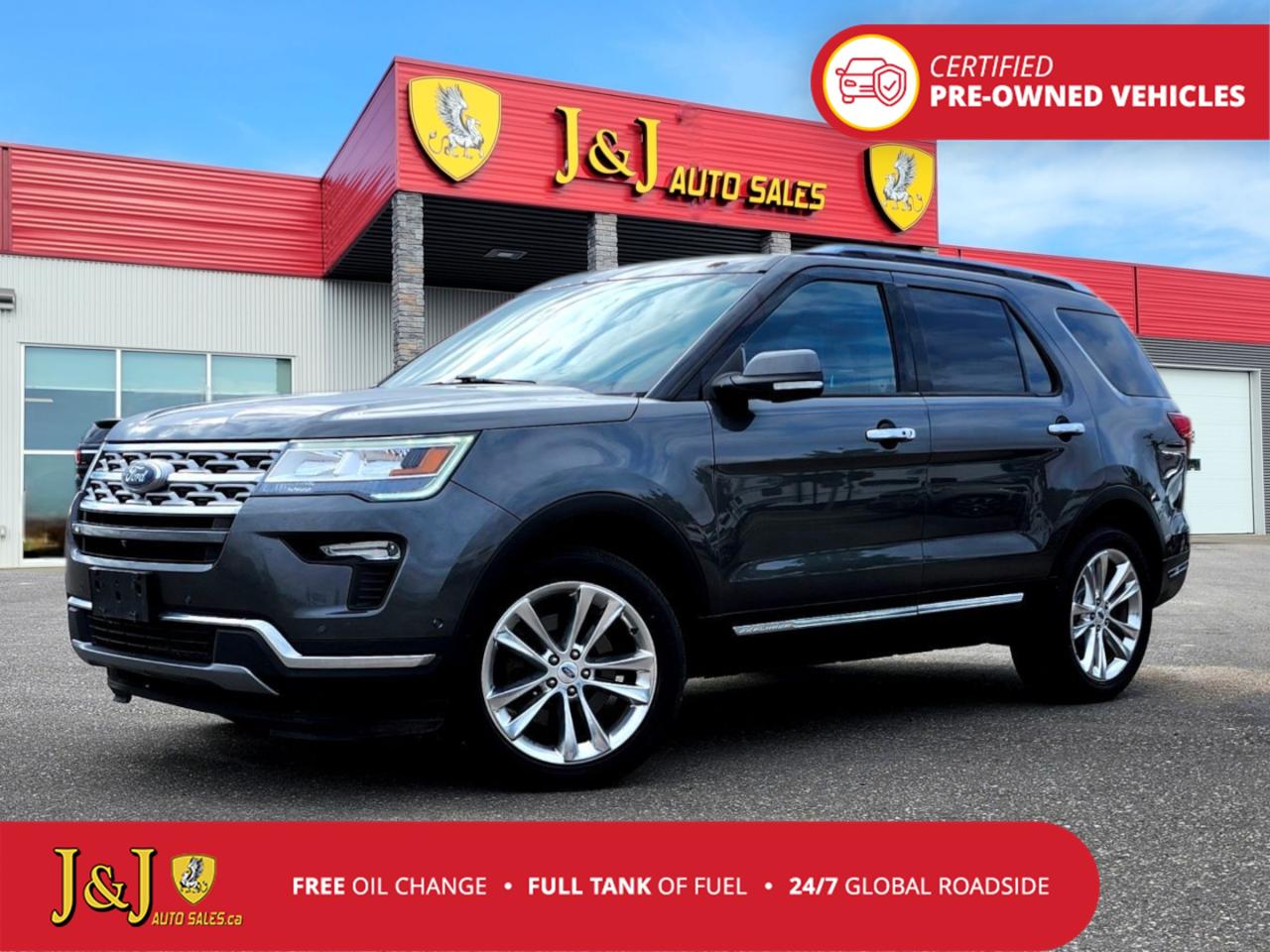 Used 2019 Ford Explorer LIMITED for sale in Brandon, MB