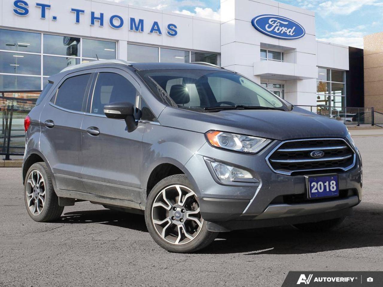 Used 2018 Ford EcoSport Titanium for sale in St Thomas, ON