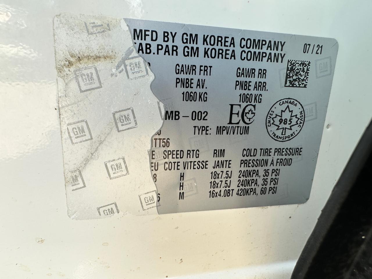 2022 Chevrolet TrailBlazer RS AWD HTD Cloth Sunroof XM CarPlay RemStart Alloy Photo