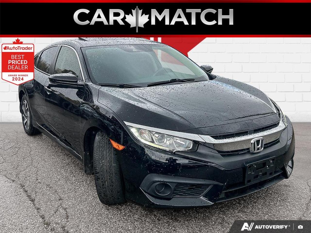 2018 Honda Civic EX / SUNROOF / BLINDSPOT CAMERA / HTD SEATS / AUTO - Photo #6