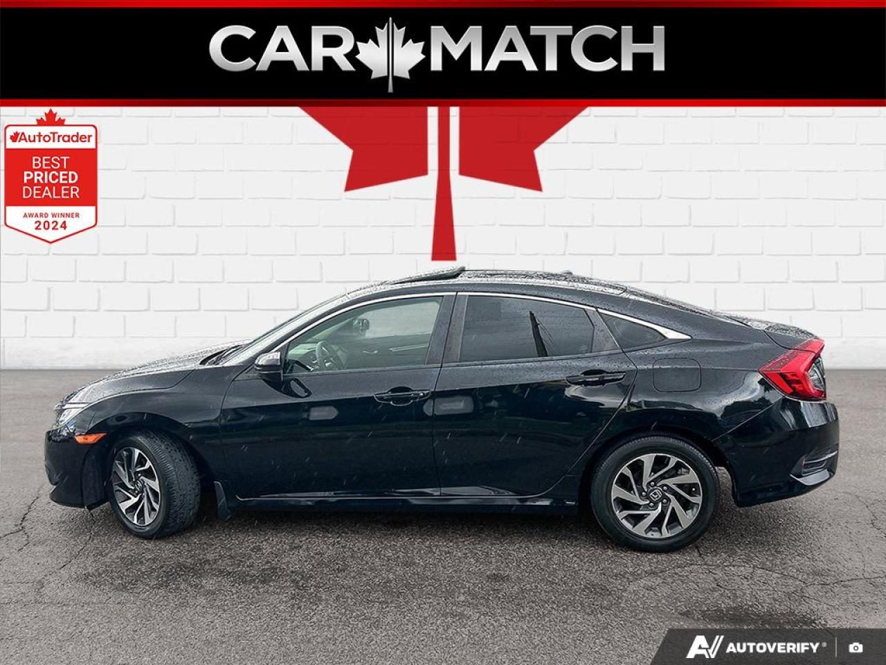 2018 Honda Civic EX / SUNROOF / BLINDSPOT CAMERA / HTD SEATS / AUTO - Photo #3