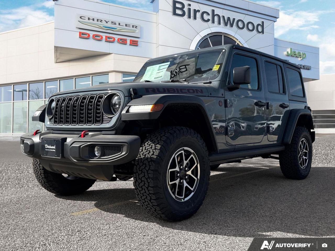New 2025 Jeep Wrangler Rubicon | Starting @ $125 p/wk plus taxes | for sale in Winnipeg, MB
