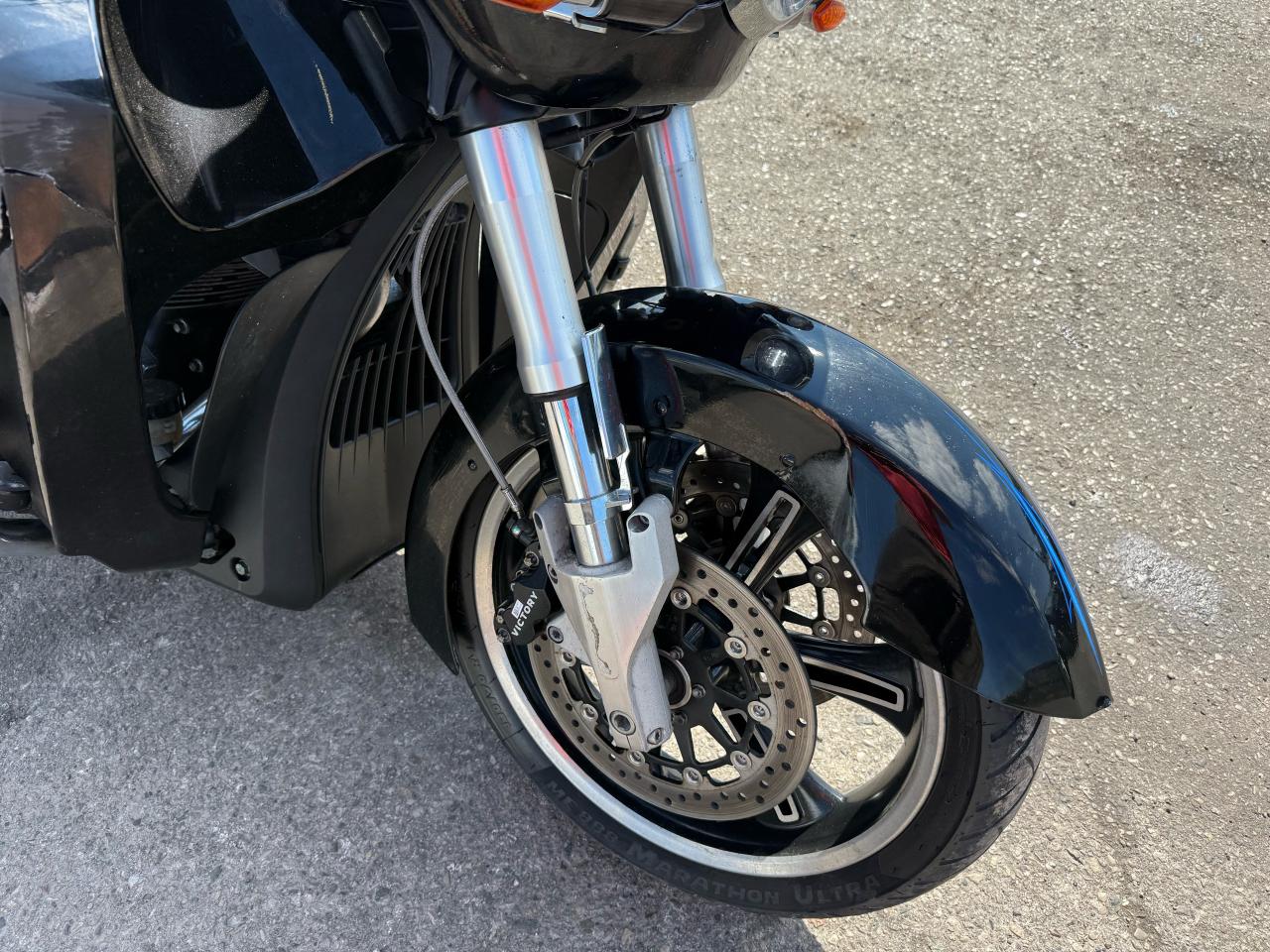 2015 Victory Cross Country Tour BAGS, TOUR PACK, 106CI, EXHAUST, LOADED, AS IS - Photo #8