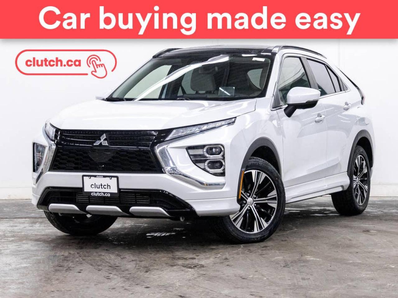 Used 2022 Mitsubishi Eclipse Cross GT S-AWC w/ Apple CarPlay & Android Auto, Front Heated Seats, Power Moonroof for sale in Toronto, ON