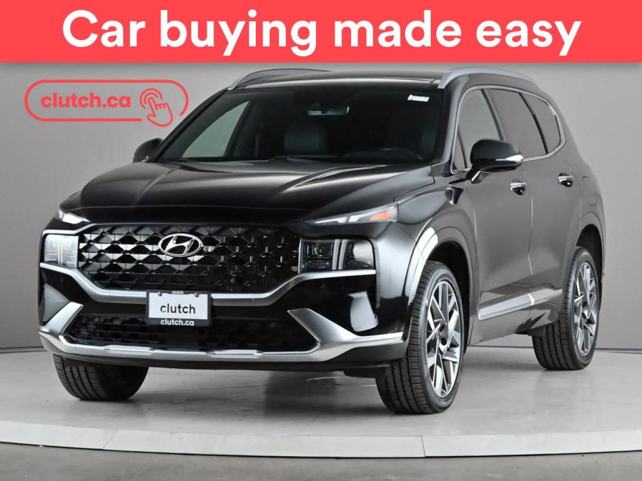 Used 2023 Hyundai Santa Fe Ultimate Calligraphy AWD w/ Apple CarPlay, Heated Front Seats, Rearview Cam for sale in Toronto, ON