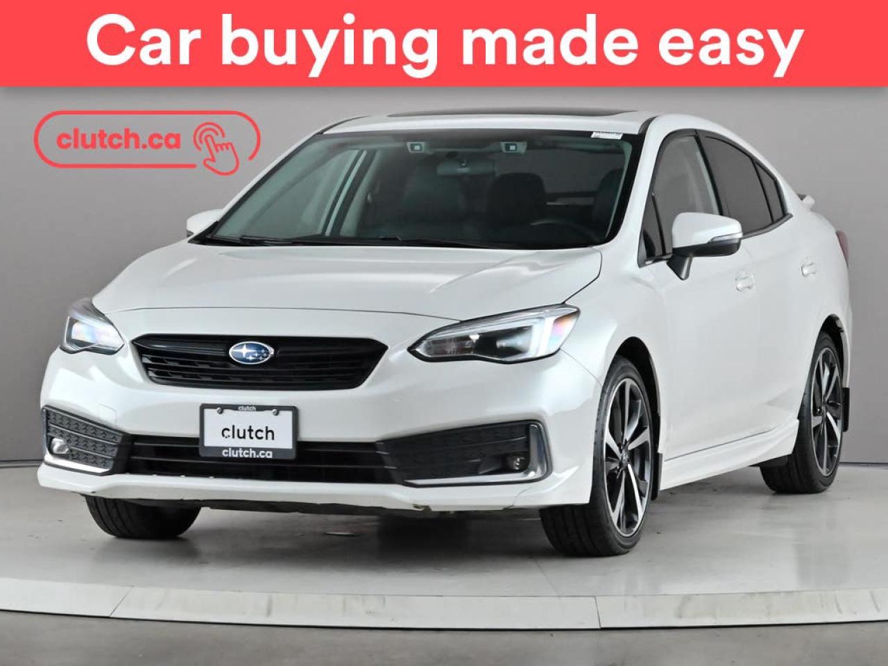 Used 2020 Subaru Impreza Sport-tech w/ EyeSight AWD w/ Apple CarPlay, Heated Front Seats, Rearview Cam for sale in Toronto, ON