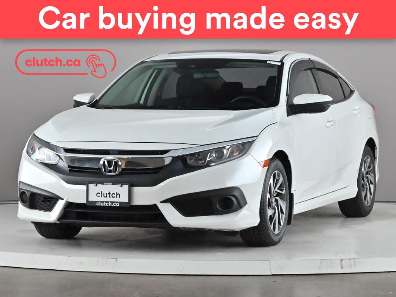 Used 2016 Honda Civic EX w/ Apple CarPlay, Heated Front Seats, Rearview Cam for sale in Toronto, ON