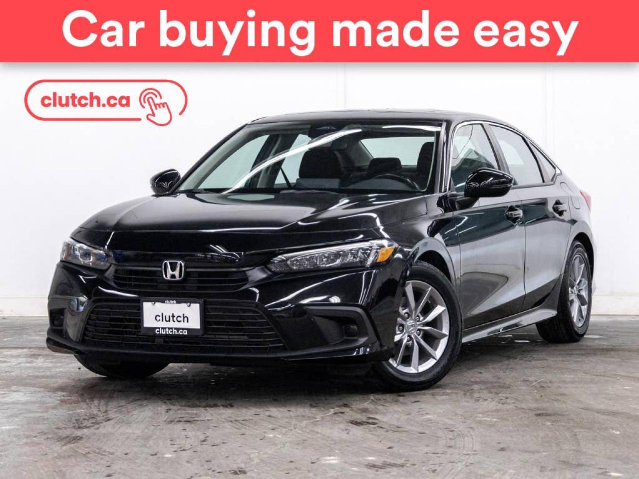 Used 2022 Honda Civic EX w/ Apple CarPlay & Android Auto, Front Heated Seats, Power Moonroof for sale in Toronto, ON