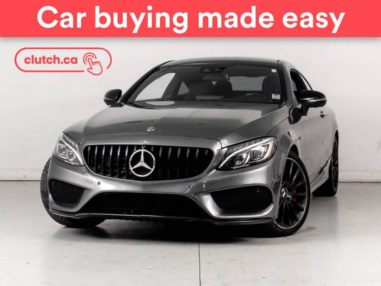 Used 2018 Mercedes-Benz C-Class AMG C 43 4MATIC AWD w/ Sunroof, Rearview Cam, Heated Seats for sale in Bedford, NS