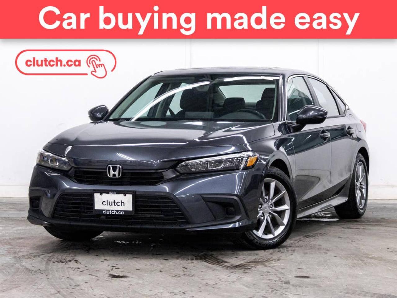 Used 2023 Honda Civic EX-B w/ Apple CarPlay & Android Auto, Front Heated Seats, Power Moonroof for sale in Toronto, ON
