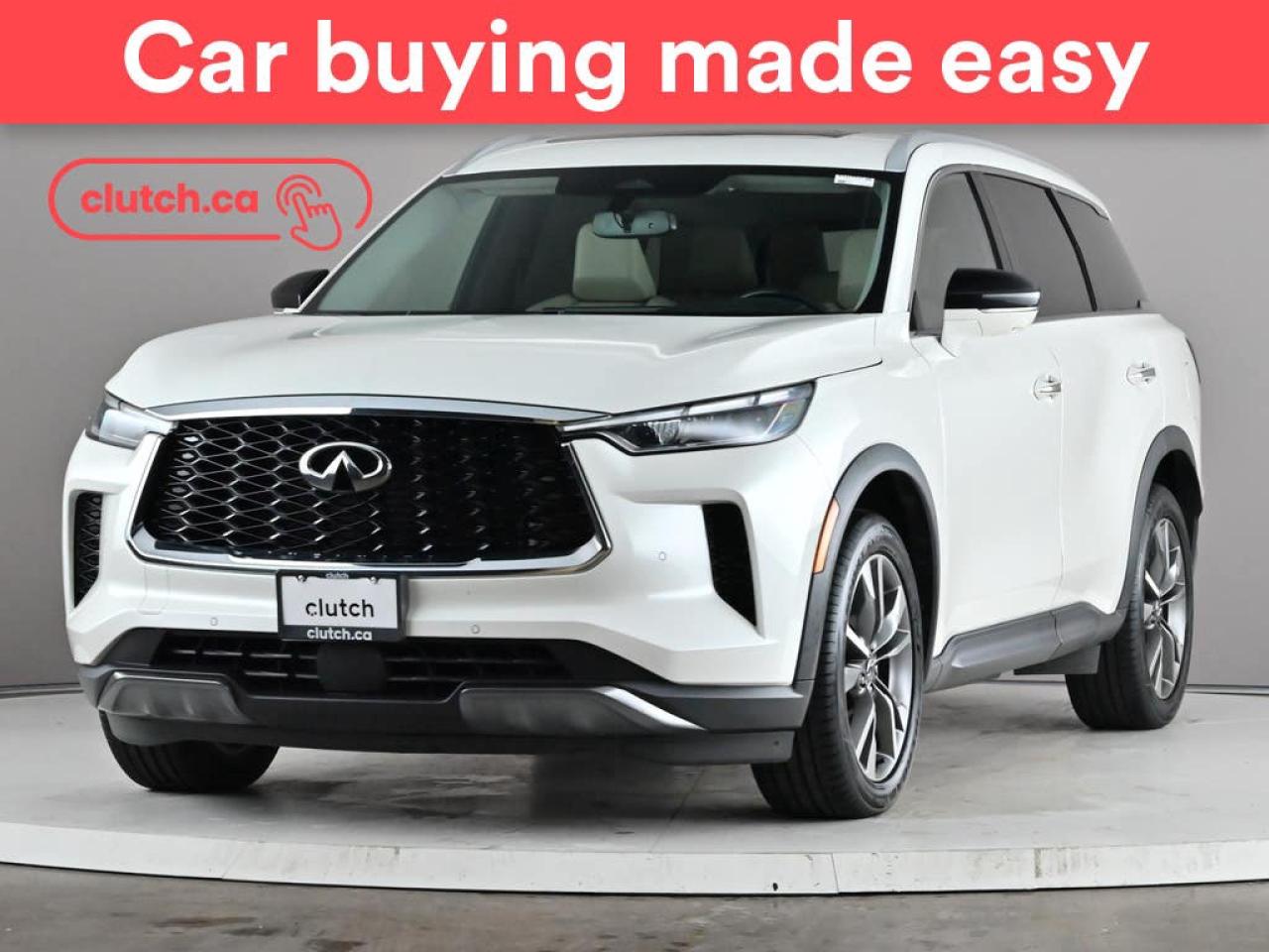 Used 2022 Infiniti QX60 Luxe AWD w/ Apple CarPlay, Heated Front Seats, Rearview Cam for sale in Toronto, ON